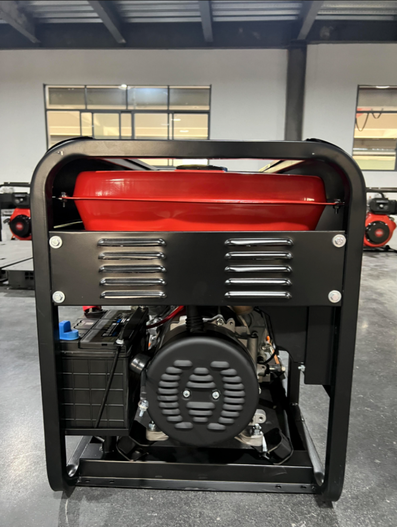 7kW Open Frame Portable Generator - 220V/230V/240V Synchronous AC Generator with Electric Start