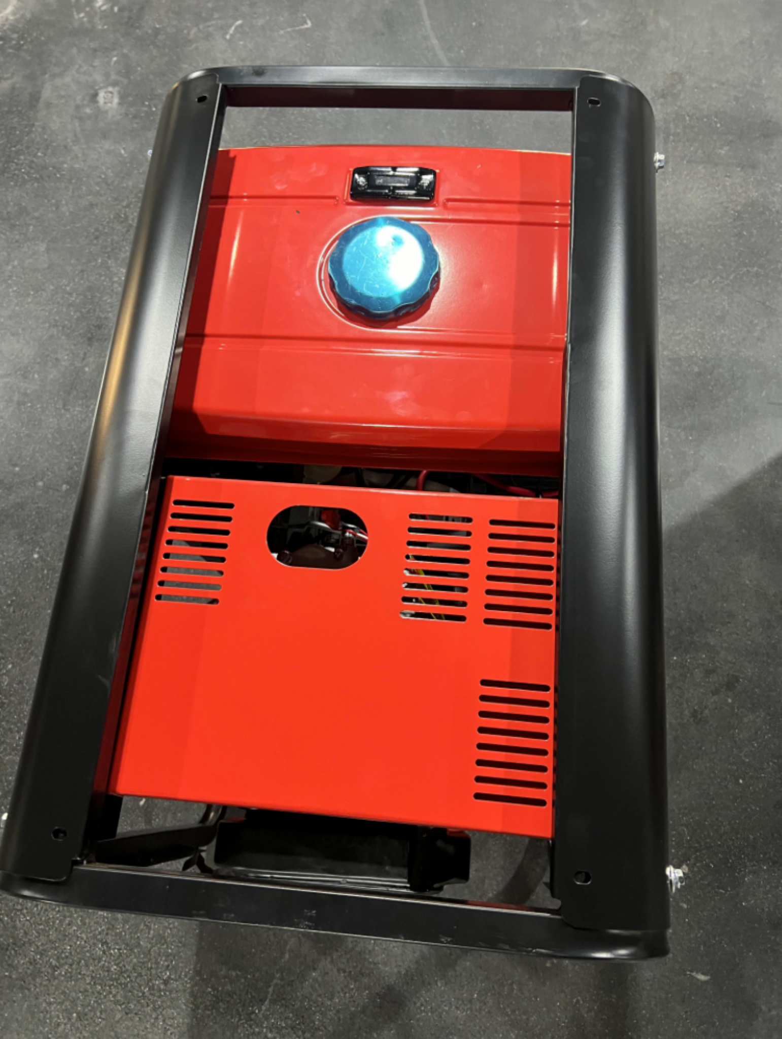 7kW Open Frame Portable Generator - 220V/230V/240V Synchronous AC Generator with Electric Start