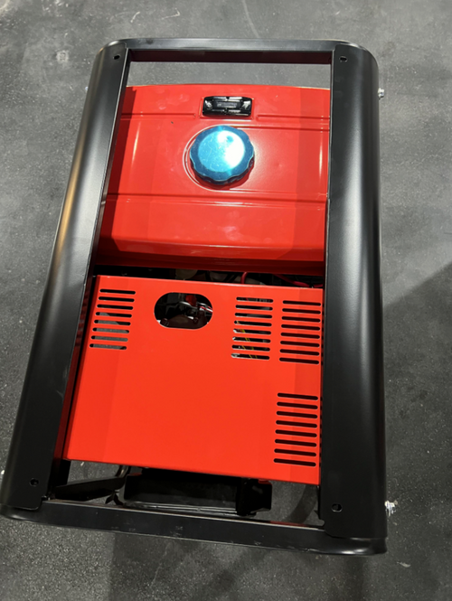 7kW Open Frame Portable Generator - 220V/230V/240V Synchronous AC Generator with Electric Start